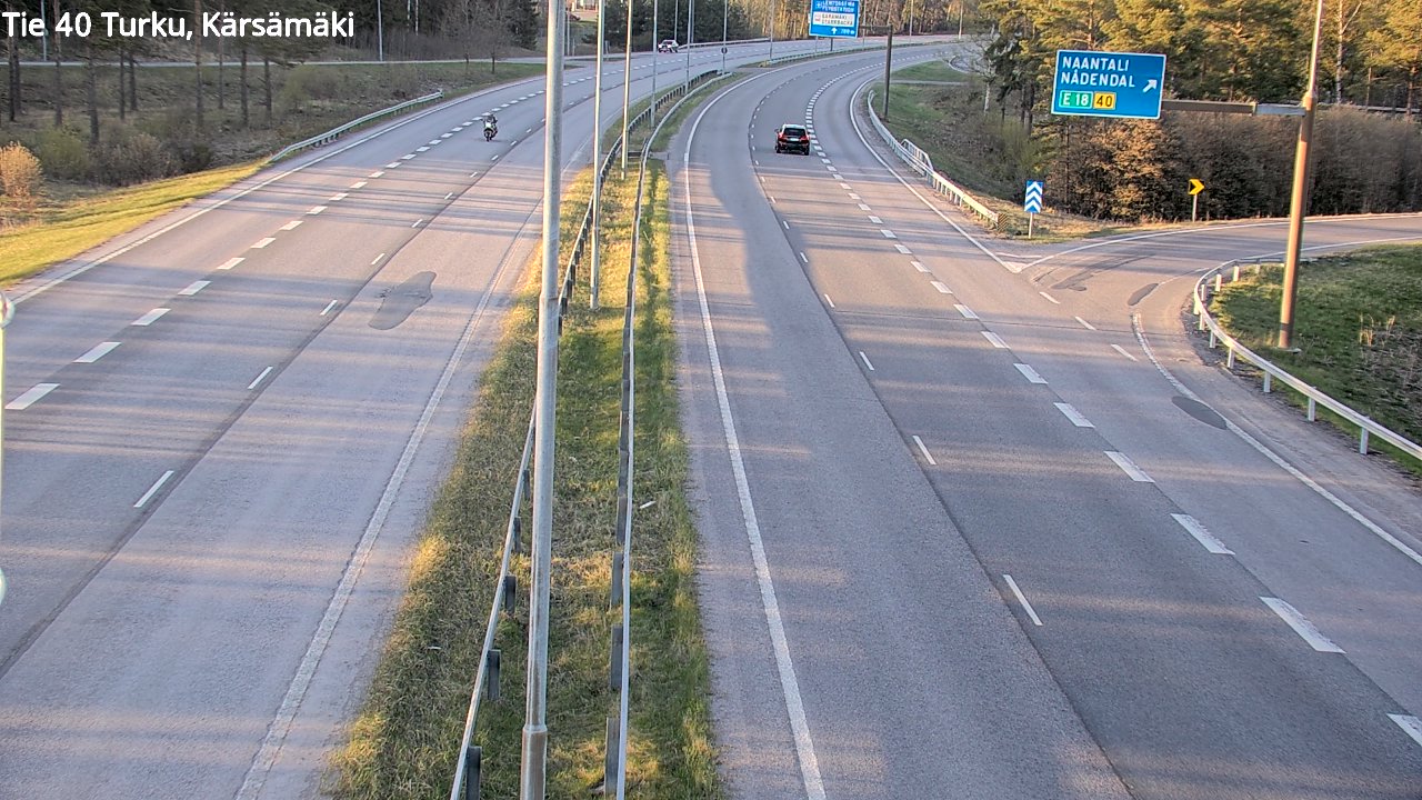 Kelikamerat Kuva Tie 40 Turku, Kärsämäki, Turku, Varsinais-Suomi