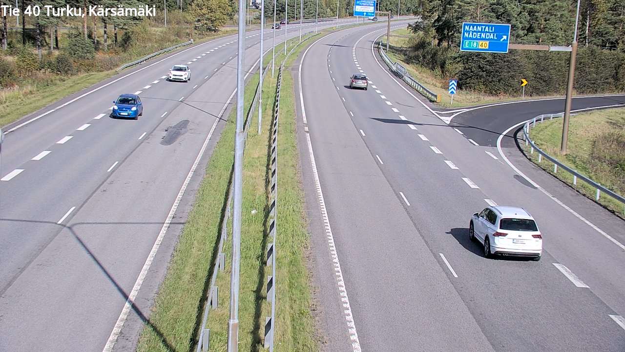 Kelikamerat Kuva Tie 40 Turku, Kärsämäki, Turku, Varsinais-Suomi