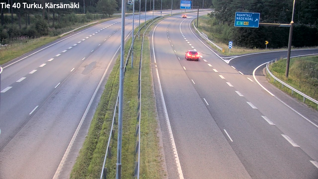 Kelikamerat Kuva Tie 40 Turku, Kärsämäki, Turku, Varsinais-Suomi