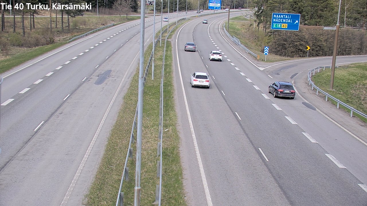 Kelikamerat Kuva Tie 40 Turku, Kärsämäki, Turku, Varsinais-Suomi