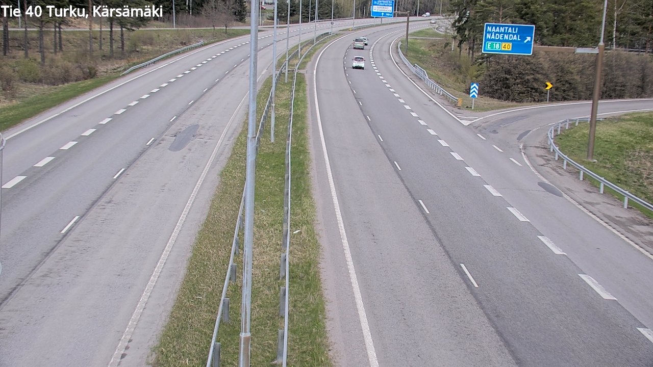 Kelikamerat Kuva Tie 40 Turku, Kärsämäki, Turku, Varsinais-Suomi
