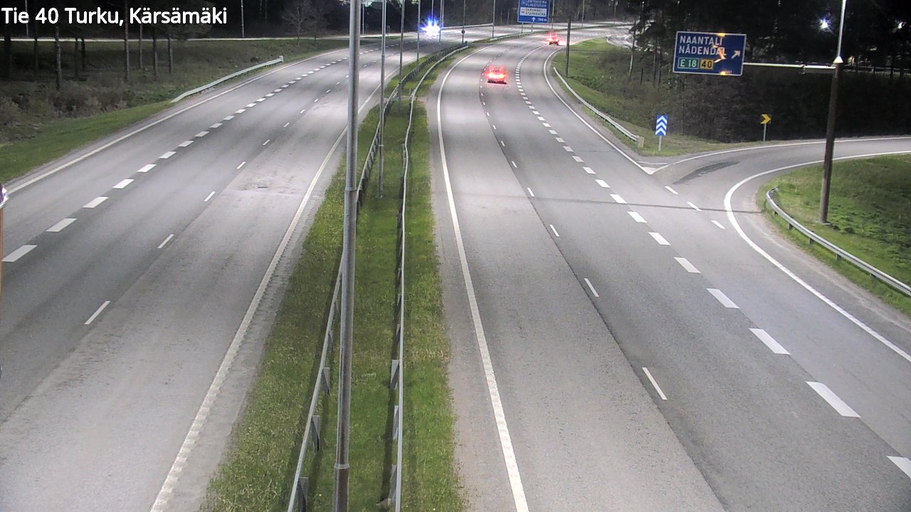 Weather Camera Image Road 40 Turku, Kärsämäki, Turku, Varsinais-Suomi