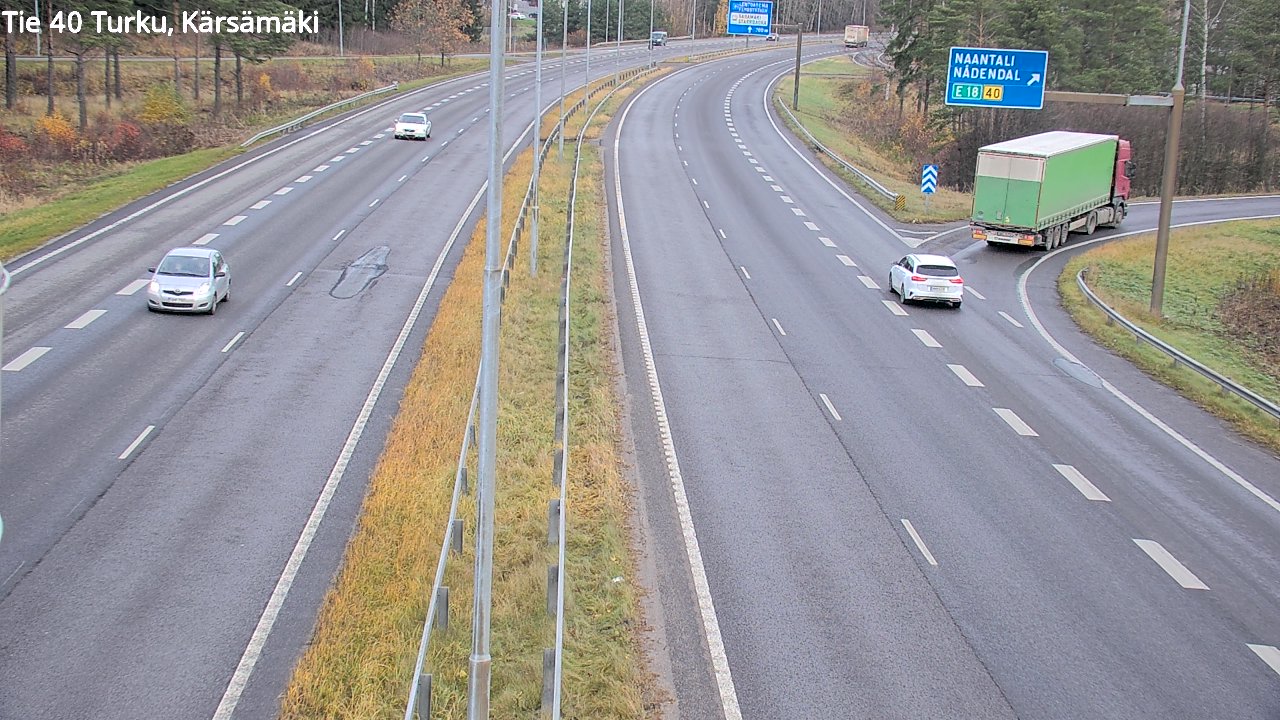 Kelikamerat Kuva Tie 40 Turku, Kärsämäki, Turku, Varsinais-Suomi