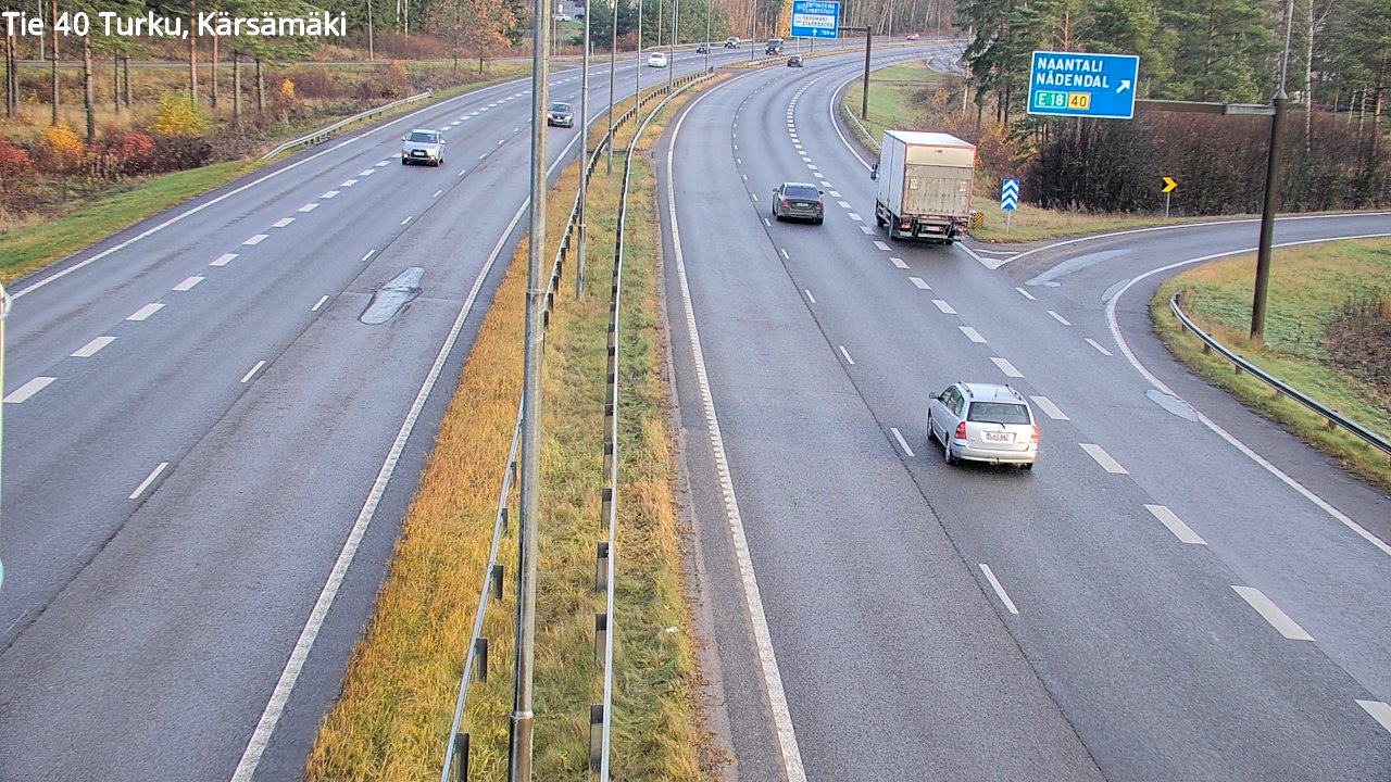 Kelikamerat Kuva Tie 40 Turku, Kärsämäki, Turku, Varsinais-Suomi