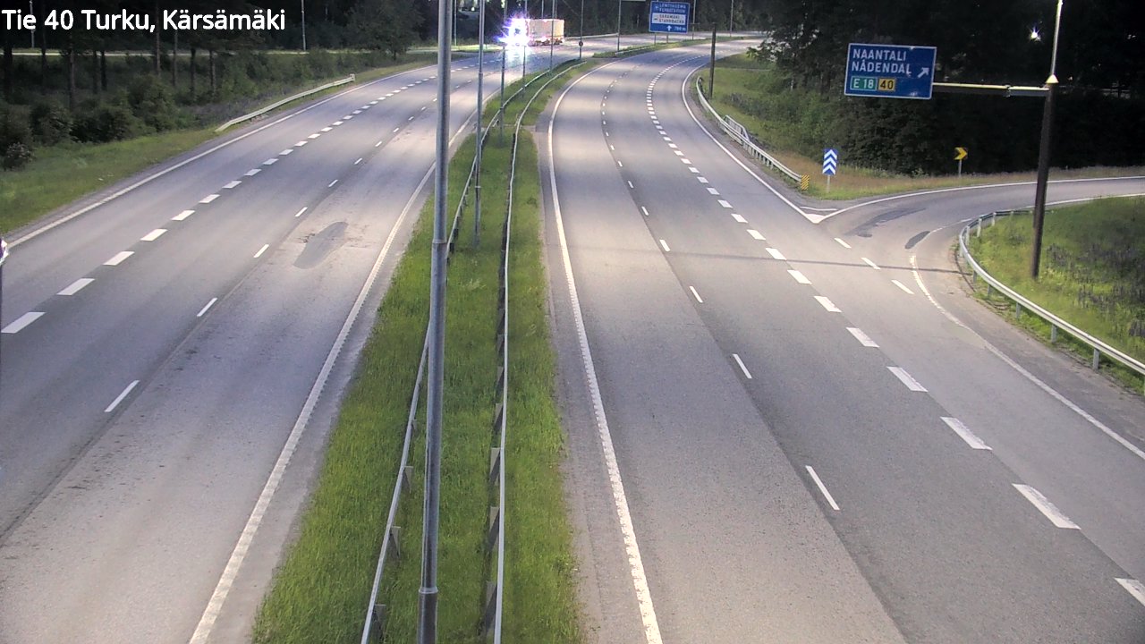 Weather Camera Image Road 40 Turku, Kärsämäki, Turku, Varsinais-Suomi