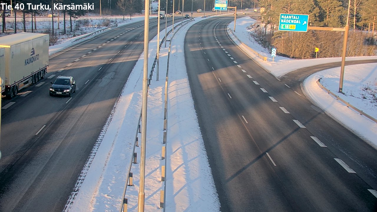 Kelikamerat Kuva Tie 40 Turku, Kärsämäki, Turku, Varsinais-Suomi