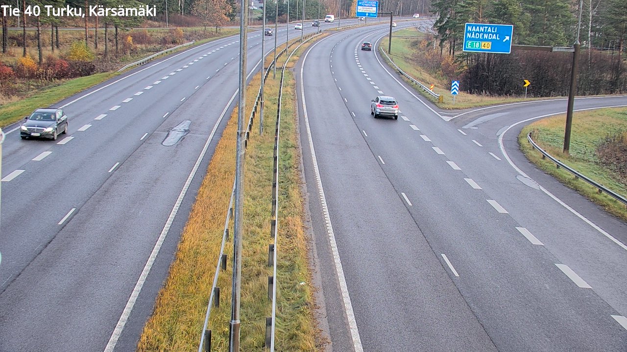 Kelikamerat Kuva Tie 40 Turku, Kärsämäki, Turku, Varsinais-Suomi