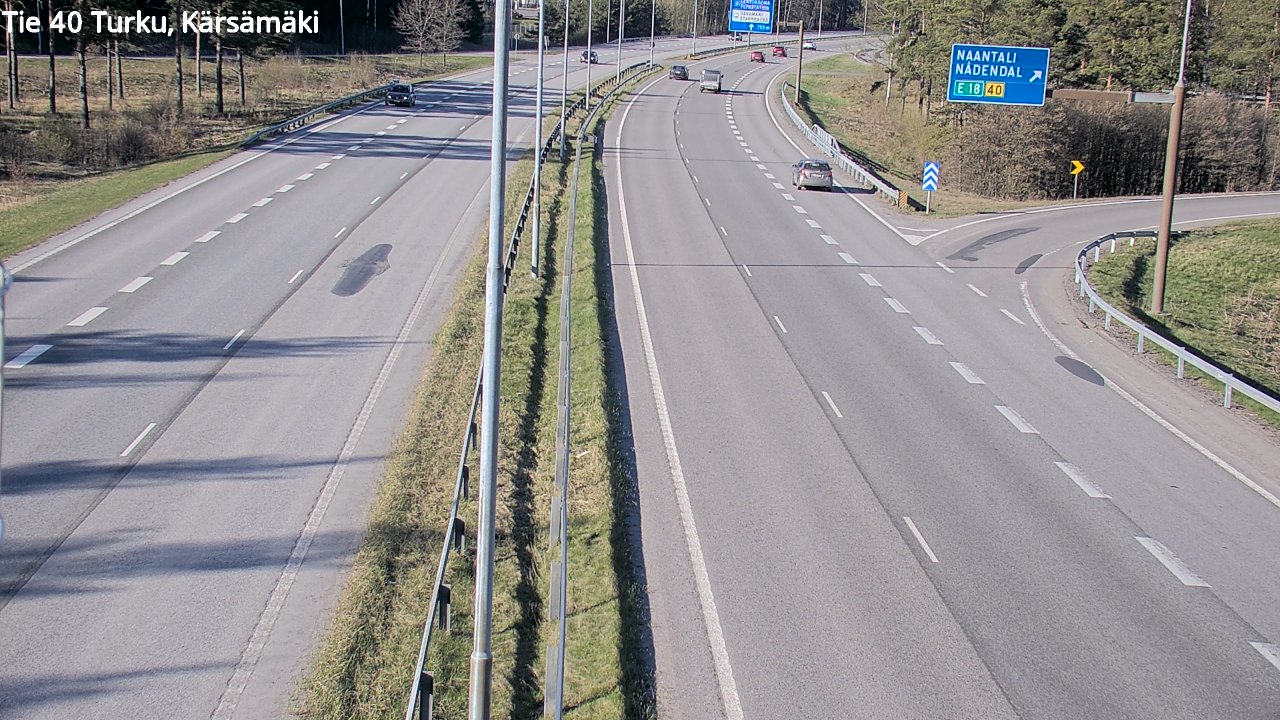 Kelikamerat Kuva Tie 40 Turku, Kärsämäki, Turku, Varsinais-Suomi