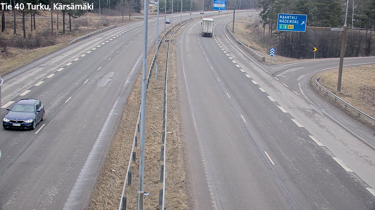 Kelikamerat Kuva Tie 40 Turku, Kärsämäki, Turku, Varsinais-Suomi