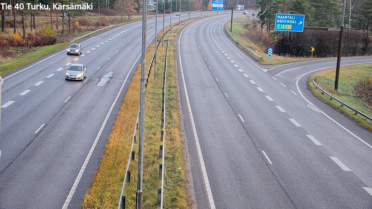 Kelikamerat Kuva Tie 40 Turku, Kärsämäki, Turku, Varsinais-Suomi
