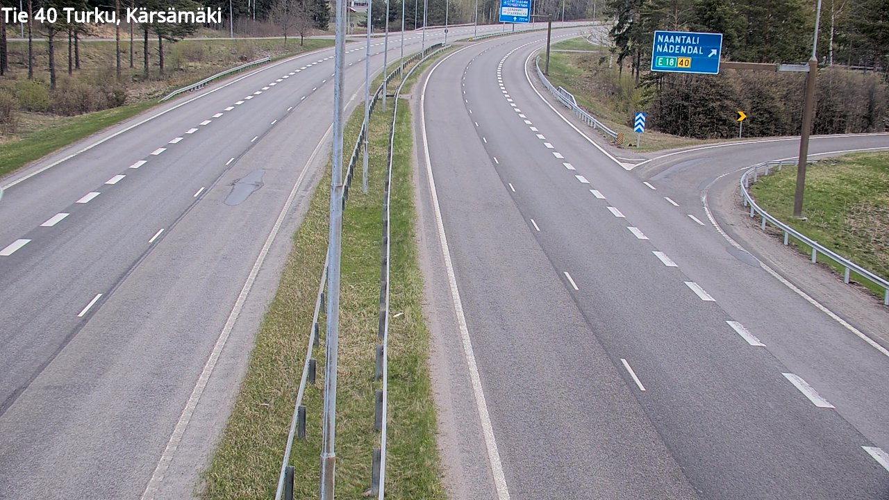 Kelikamerat Kuva Tie 40 Turku, Kärsämäki, Turku, Varsinais-Suomi