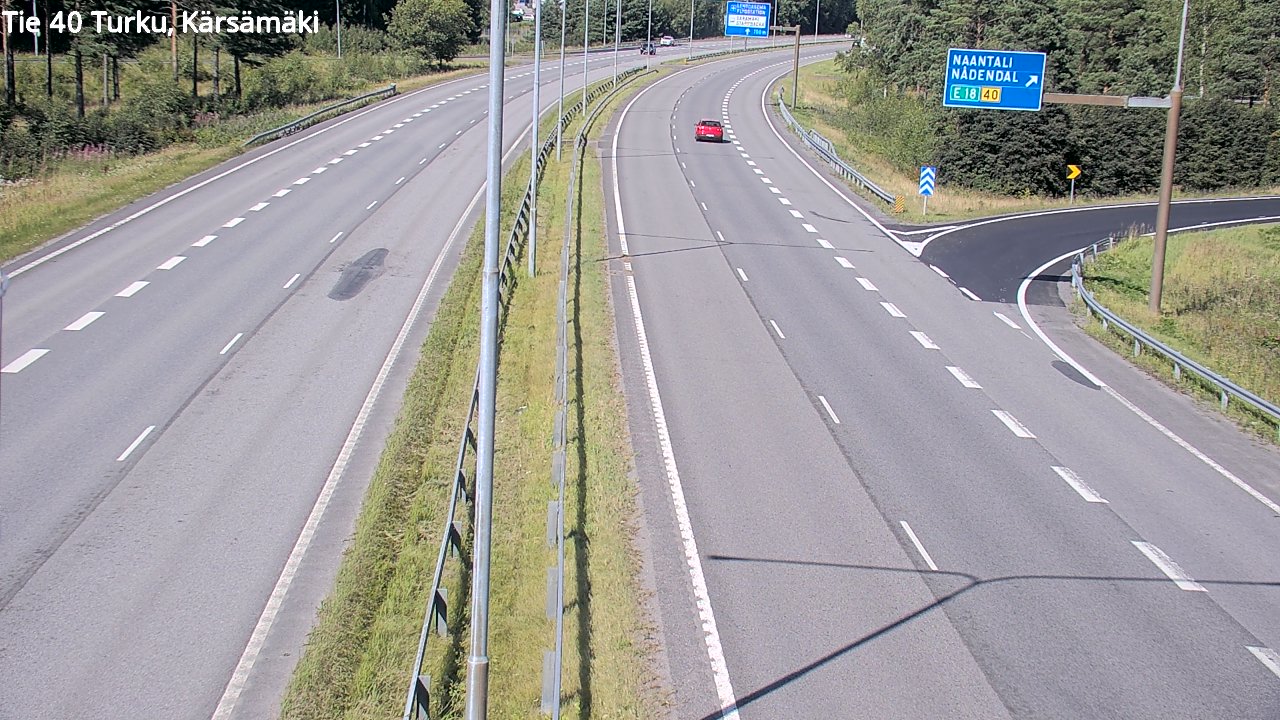 Kelikamerat Kuva Tie 40 Turku, Kärsämäki, Turku, Varsinais-Suomi