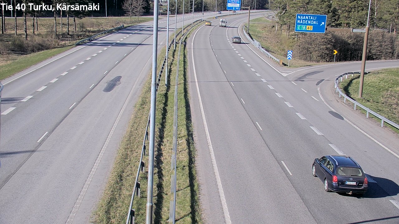 Kelikamerat Kuva Tie 40 Turku, Kärsämäki, Turku, Varsinais-Suomi