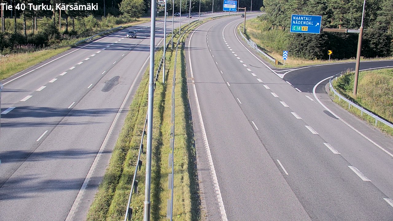 Kelikamerat Kuva Tie 40 Turku, Kärsämäki, Turku, Varsinais-Suomi
