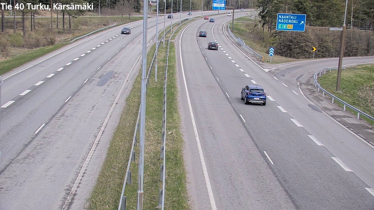 Kelikamerat Kuva Tie 40 Turku, Kärsämäki, Turku, Varsinais-Suomi