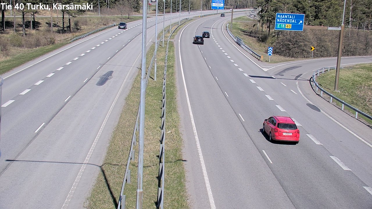 Kelikamerat Kuva Tie 40 Turku, Kärsämäki, Turku, Varsinais-Suomi