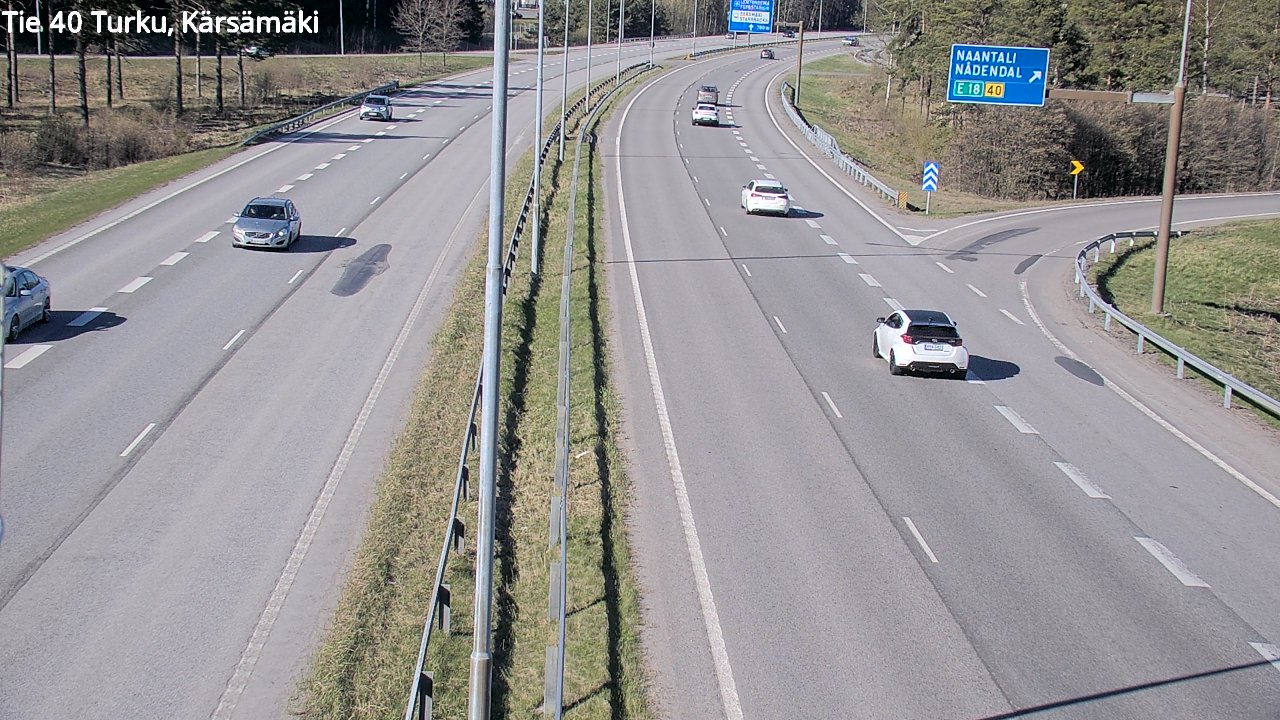 Kelikamerat Kuva Tie 40 Turku, Kärsämäki, Turku, Varsinais-Suomi