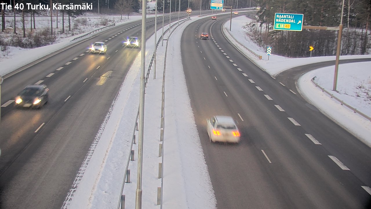 Kelikamerat Kuva Tie 40 Turku, Kärsämäki, Turku, Varsinais-Suomi