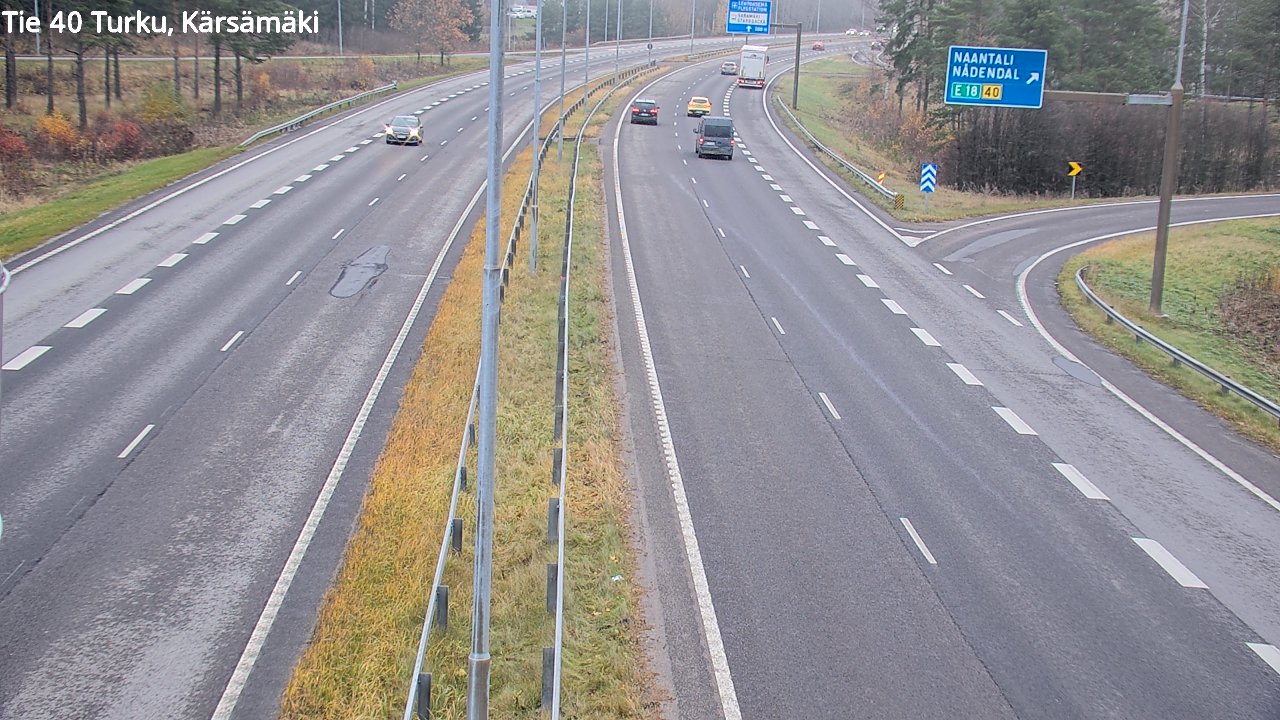 Kelikamerat Kuva Tie 40 Turku, Kärsämäki, Turku, Varsinais-Suomi