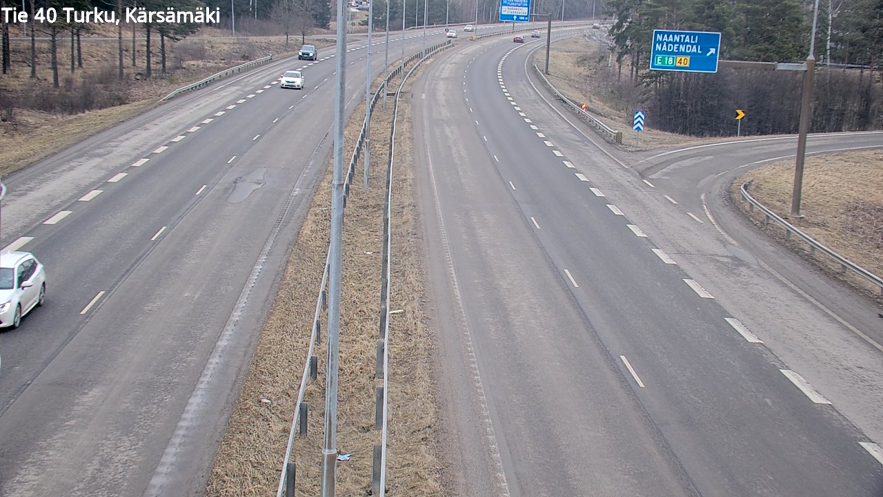 Kelikamerat Kuva Tie 40 Turku, Kärsämäki, Turku, Varsinais-Suomi