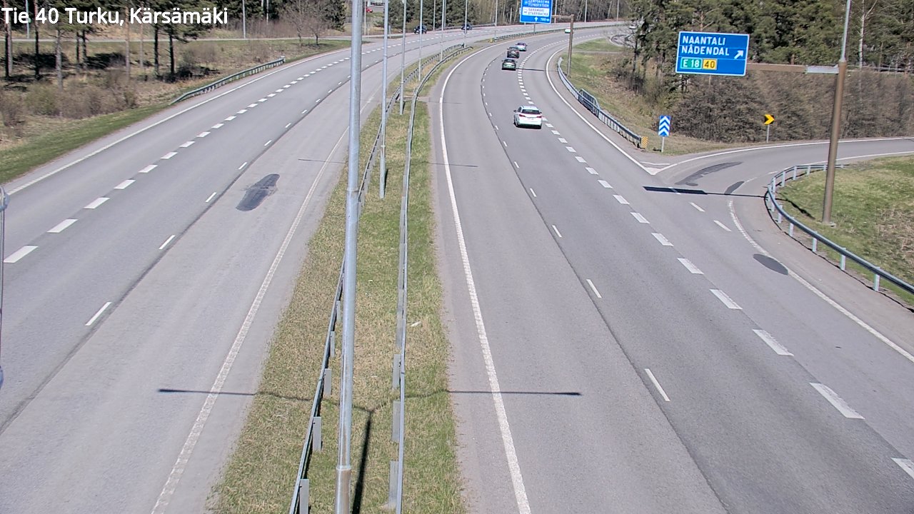 Kelikamerat Kuva Tie 40 Turku, Kärsämäki, Turku, Varsinais-Suomi
