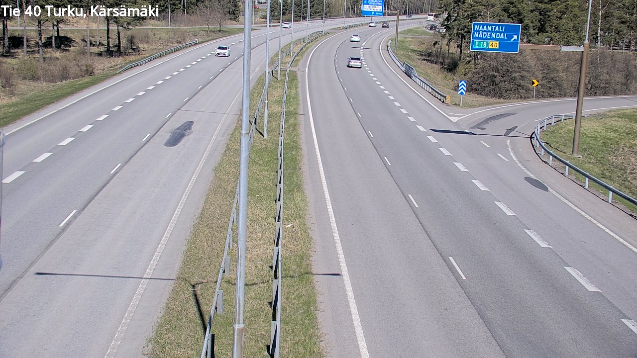 Kelikamerat Kuva Tie 40 Turku, Kärsämäki, Turku, Varsinais-Suomi
