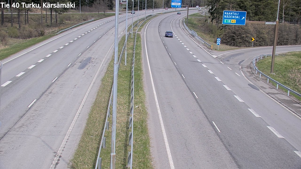 Kelikamerat Kuva Tie 40 Turku, Kärsämäki, Turku, Varsinais-Suomi