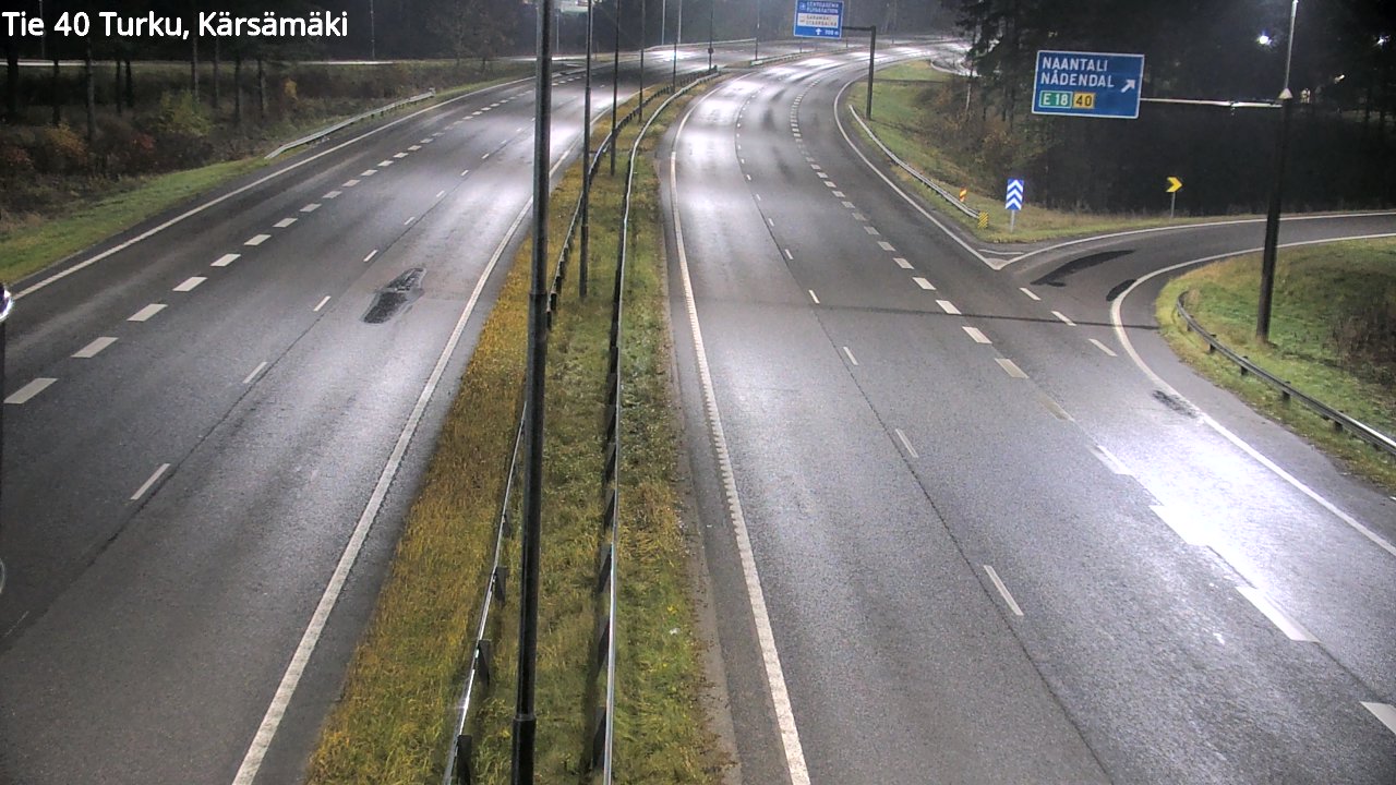 Kelikamerat Kuva Tie 40 Turku, Kärsämäki, Turku, Varsinais-Suomi