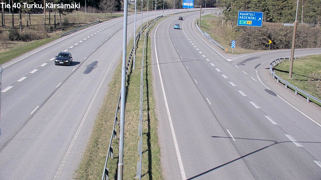 Kelikamerat Kuva Tie 40 Turku, Kärsämäki, Turku, Varsinais-Suomi