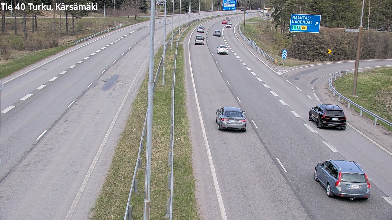 Kelikamerat Kuva Tie 40 Turku, Kärsämäki, Turku, Varsinais-Suomi