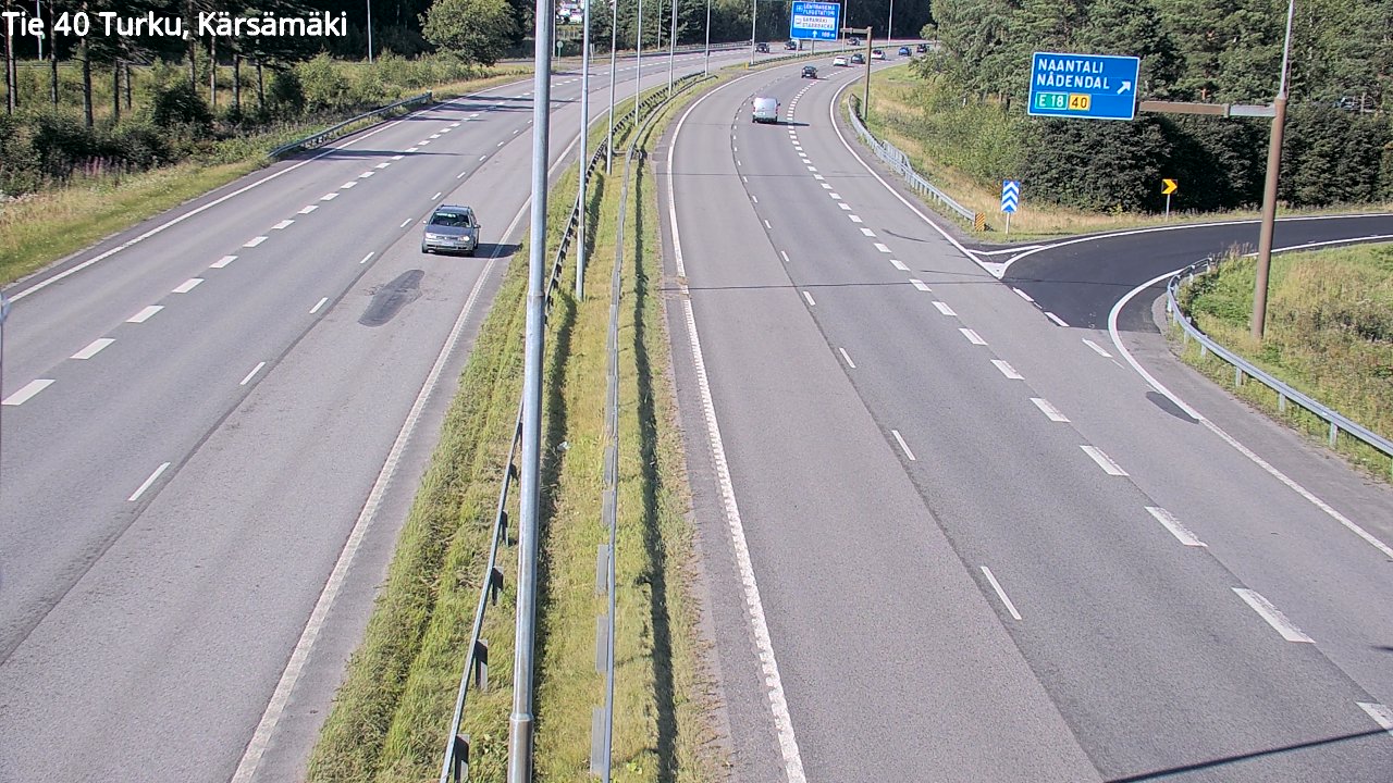 Kelikamerat Kuva Tie 40 Turku, Kärsämäki, Turku, Varsinais-Suomi
