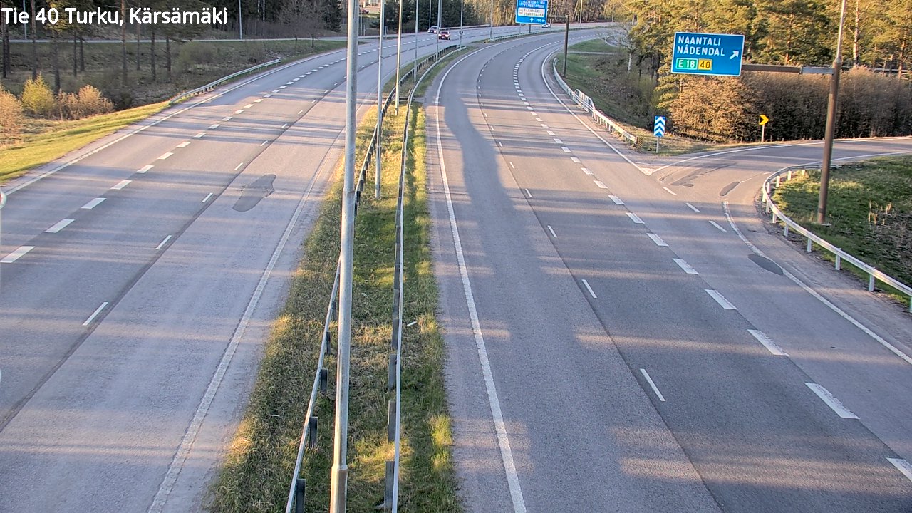 Kelikamerat Kuva Tie 40 Turku, Kärsämäki, Turku, Varsinais-Suomi