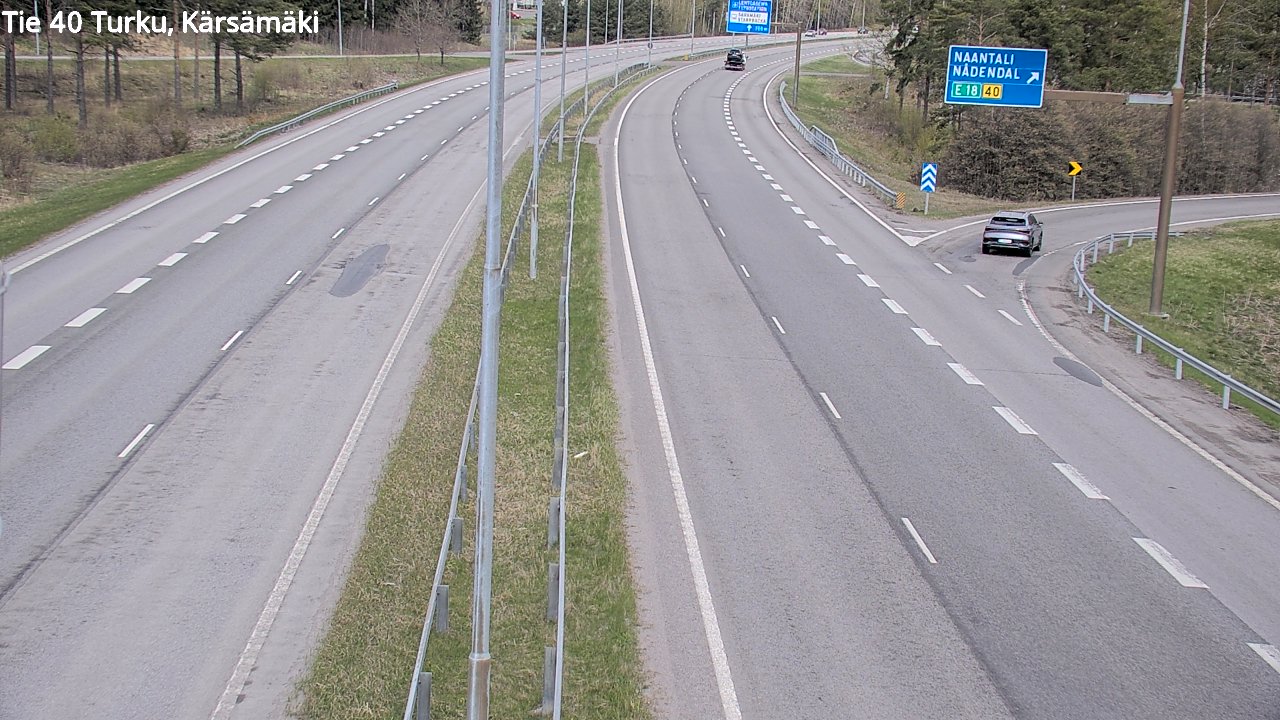 Kelikamerat Kuva Tie 40 Turku, Kärsämäki, Turku, Varsinais-Suomi