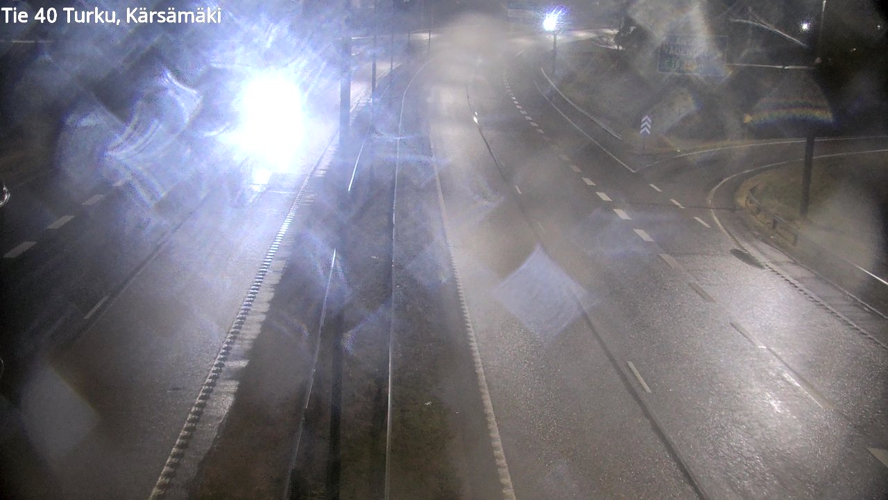 Weather Camera Image Väg 40 Åbo, Kärsämäki, Turku, Varsinais-Suomi