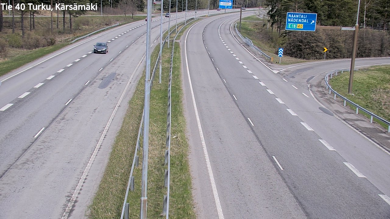 Kelikamerat Kuva Tie 40 Turku, Kärsämäki, Turku, Varsinais-Suomi