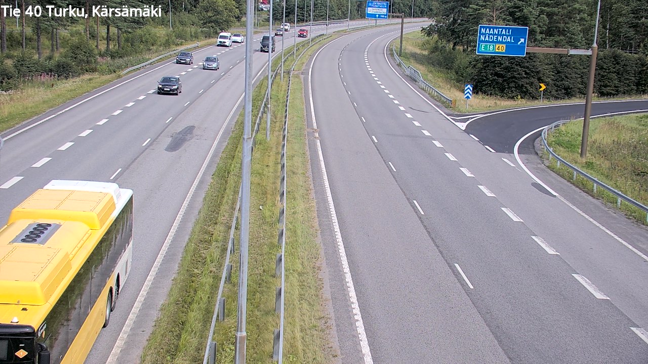 Kelikamerat Kuva Tie 40 Turku, Kärsämäki, Turku, Varsinais-Suomi