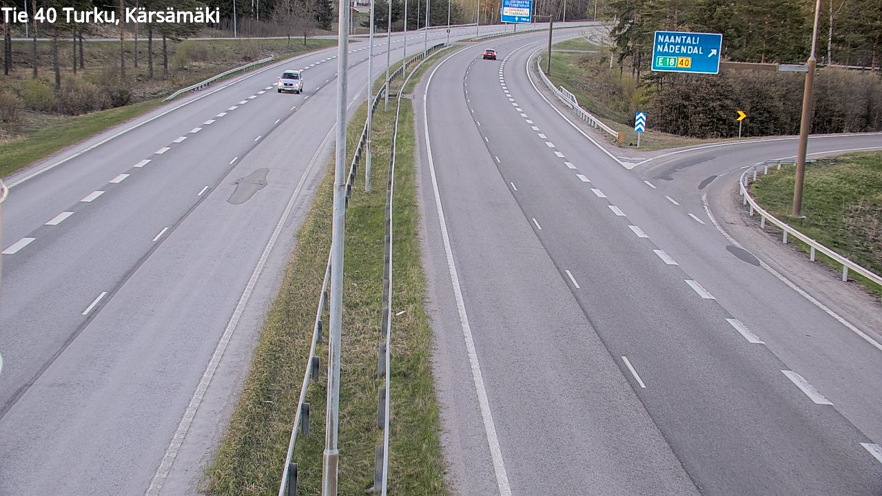 Kelikamerat Kuva Tie 40 Turku, Kärsämäki, Turku, Varsinais-Suomi