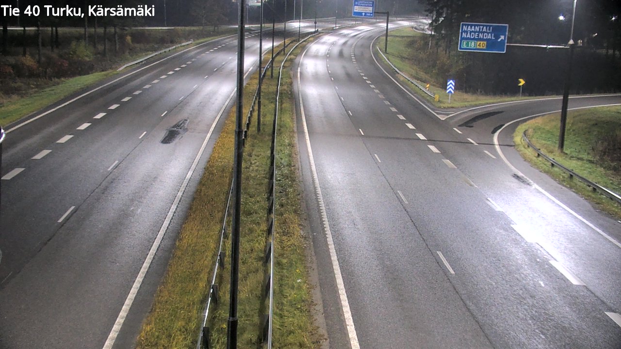 Kelikamerat Kuva Tie 40 Turku, Kärsämäki, Turku, Varsinais-Suomi