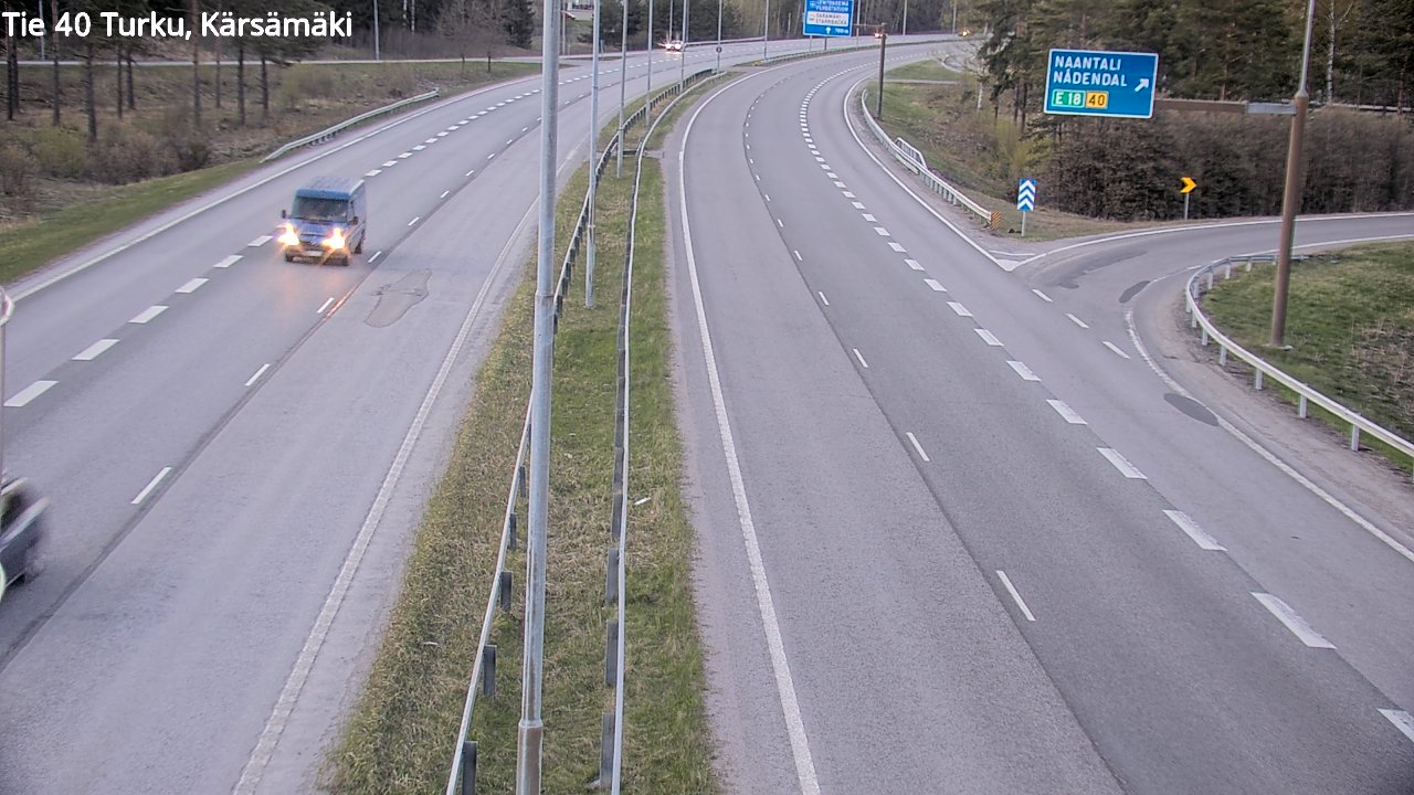 Kelikamerat Kuva Tie 40 Turku, Kärsämäki, Turku, Varsinais-Suomi