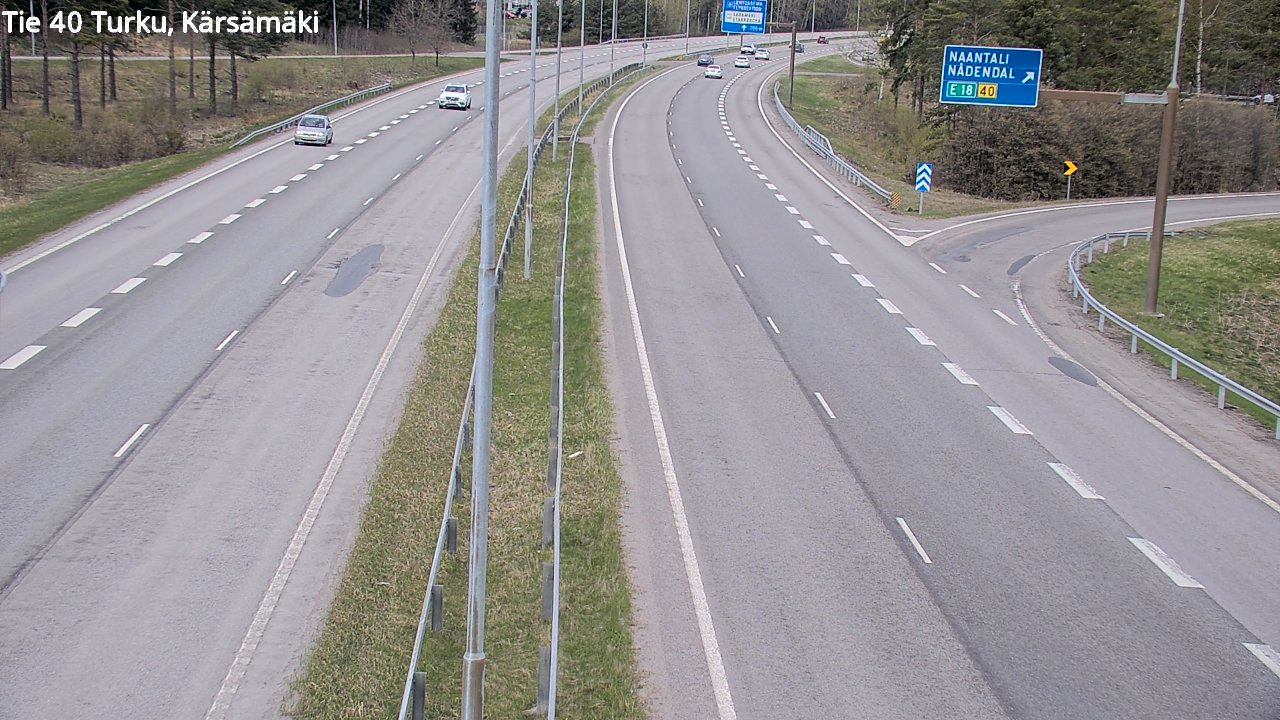 Kelikamerat Kuva Tie 40 Turku, Kärsämäki, Turku, Varsinais-Suomi
