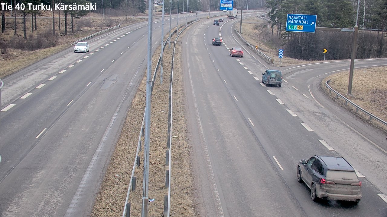 Kelikamerat Kuva Tie 40 Turku, Kärsämäki, Turku, Varsinais-Suomi