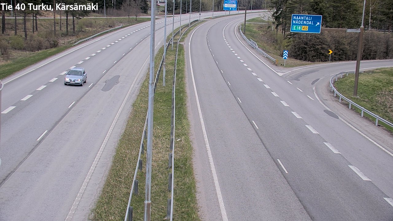 Kelikamerat Kuva Tie 40 Turku, Kärsämäki, Turku, Varsinais-Suomi