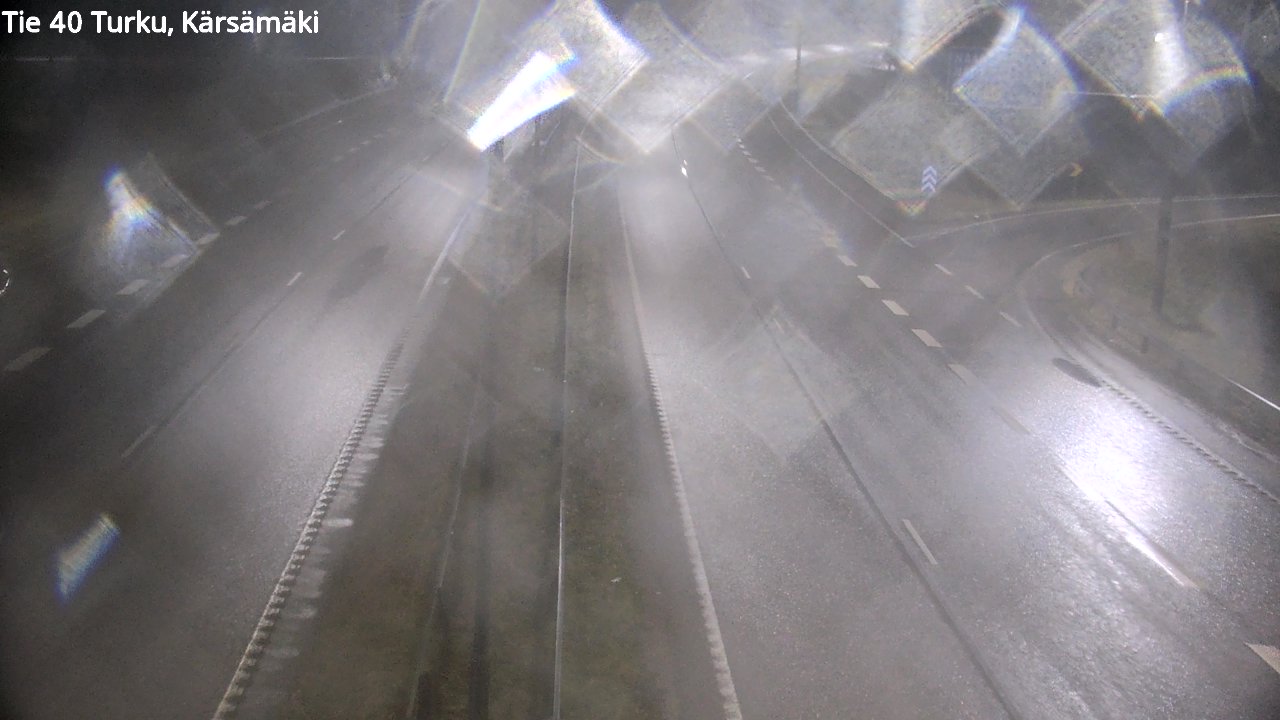 Weather Camera Image Väg 40 Åbo, Kärsämäki, Turku, Varsinais-Suomi