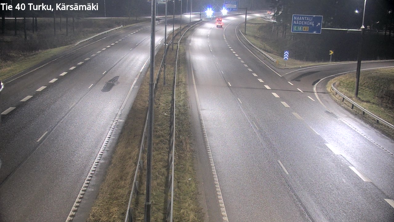 Weather Camera Image Väg 40 Åbo, Kärsämäki, Turku, Varsinais-Suomi