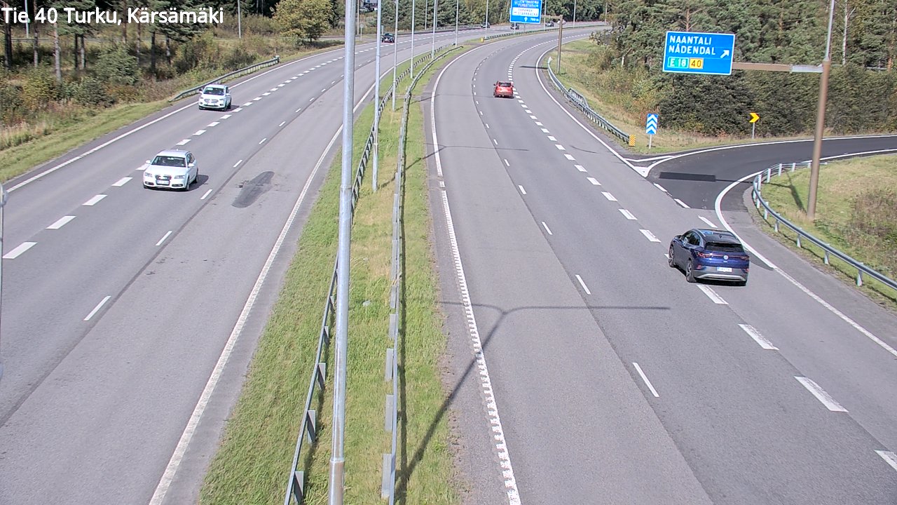 Kelikamerat Kuva Tie 40 Turku, Kärsämäki, Turku, Varsinais-Suomi
