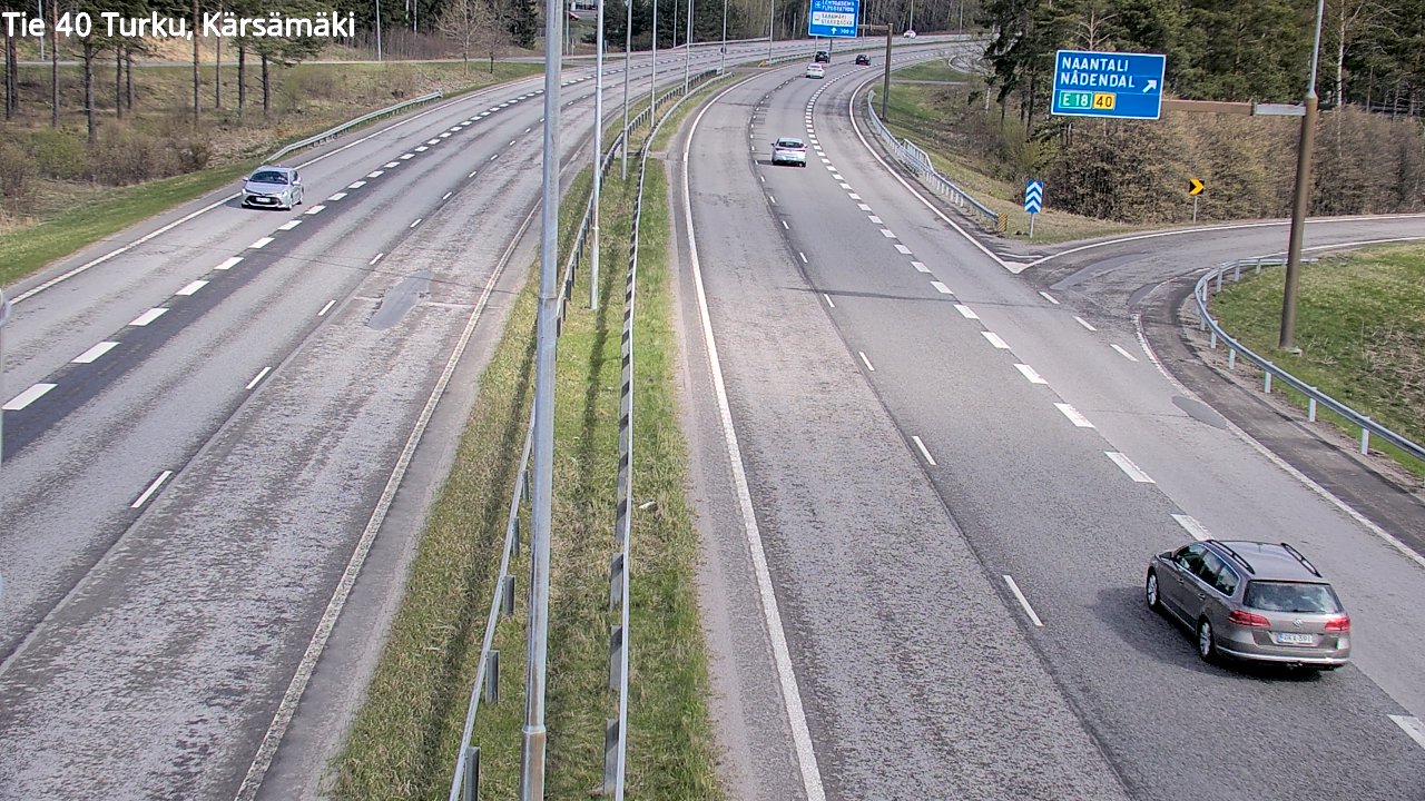 Kelikamerat Kuva Tie 40 Turku, Kärsämäki, Turku, Varsinais-Suomi