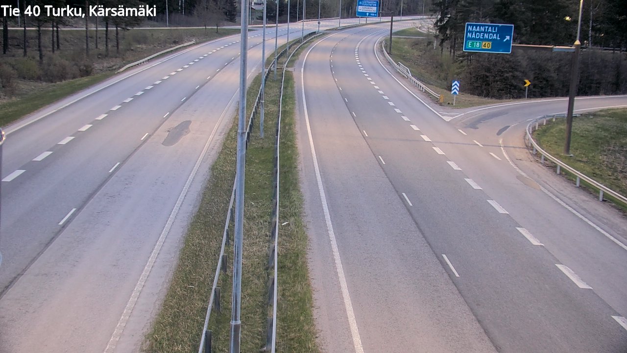 Kelikamerat Kuva Tie 40 Turku, Kärsämäki, Turku, Varsinais-Suomi