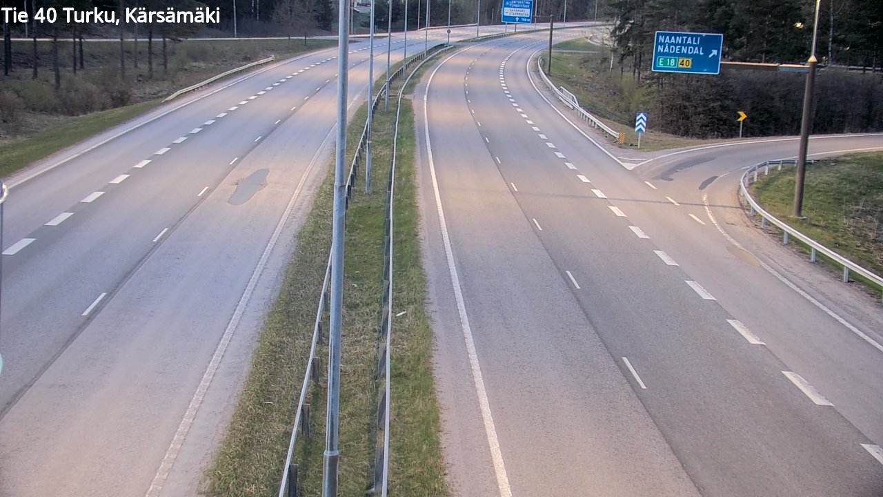 Kelikamerat Kuva Tie 40 Turku, Kärsämäki, Turku, Varsinais-Suomi