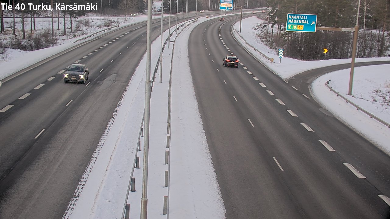 Kelikamerat Kuva Tie 40 Turku, Kärsämäki, Turku, Varsinais-Suomi