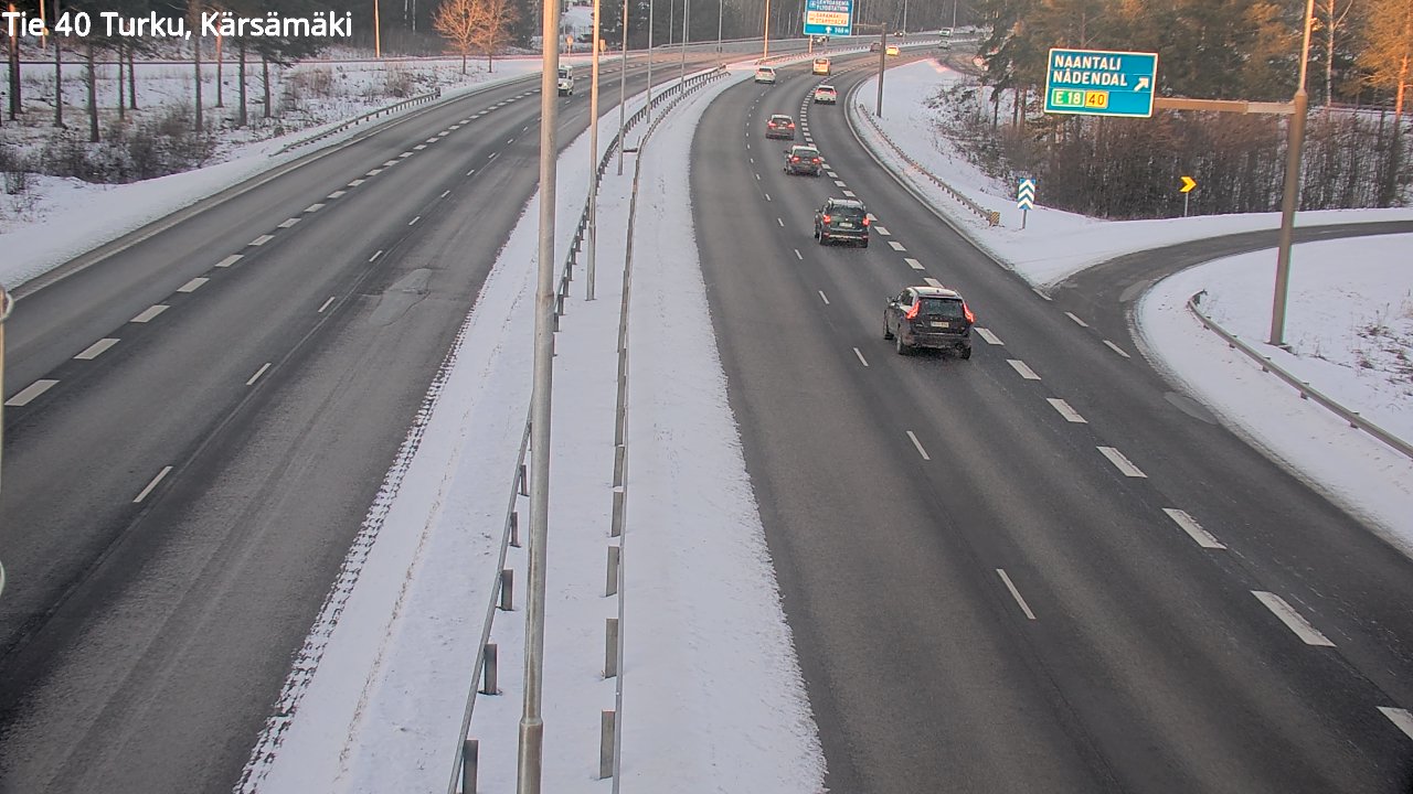 Kelikamerat Kuva Tie 40 Turku, Kärsämäki, Turku, Varsinais-Suomi